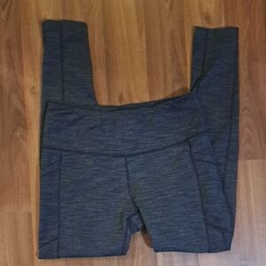 Mondetta Heathered Charcoal High-Waist Performance Leggings